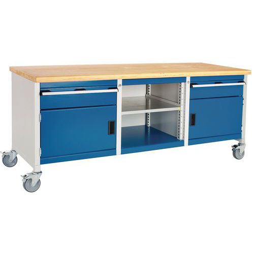 Bott 1 Etabli Roulant Monobloc Cubio_bott