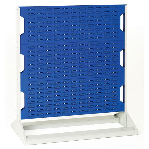 Rack double face 1000x550x1450mm - 192 bacs rouges - Bott