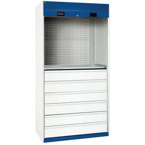 Bott 1 Armoire Lourde à Porte à Rideaux Cubio_bott