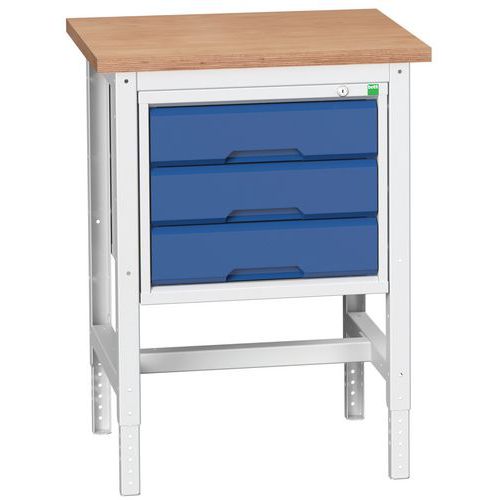 Bott 1 Desserte Hauteur Réglable Avec Tiroir Verso - Bott