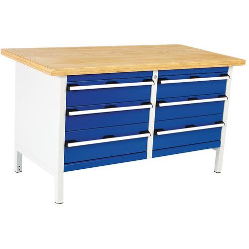 Bott 1 Etabli Fixe Monobloc Cubio_bott