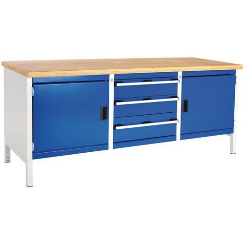 Bott 1 Etabli Fixe Monobloc Cubio_bott