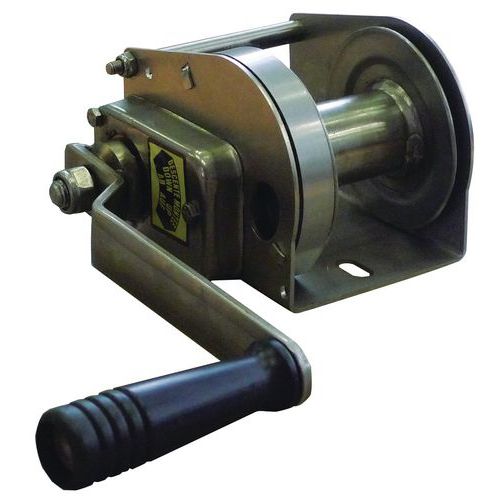 Treuil Autofreiné - Inox Cable L. : 10 M Force:190