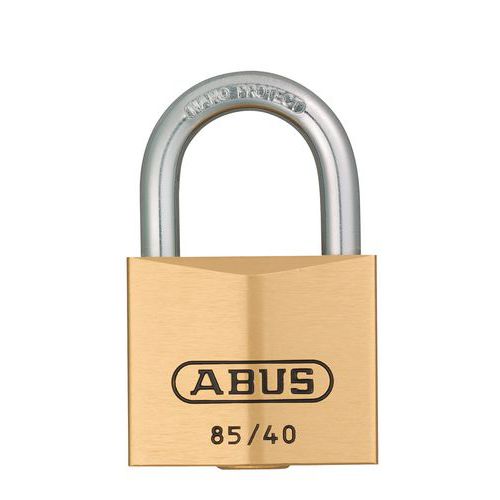 Abus 1 Cadenas Série 85 - Varié Pour Clé Passe - 2 Clés