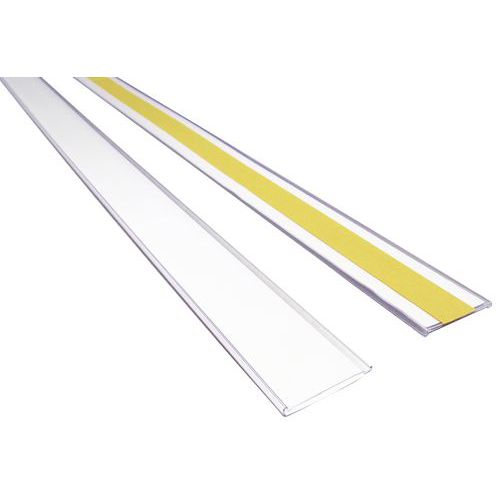 Porte Etiquettes Autoadhésif 25x100mm - Manutan