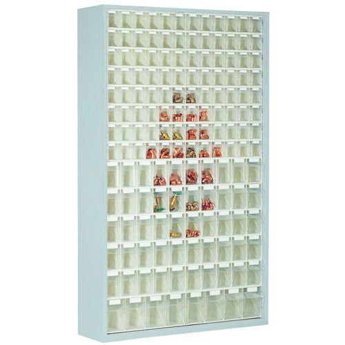 Armoire Haute Avec 154 Bacs Hxlxp = 2000x12 70x285mm