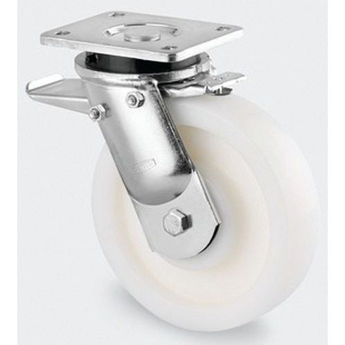 Roulette Polyamide Pivotante Diamètre Roue 125 Mm