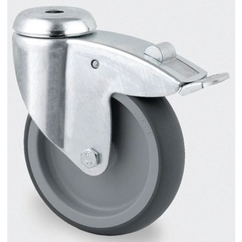 Roulette Polypropylène Pivotante Diamètre Roue 125 Mm