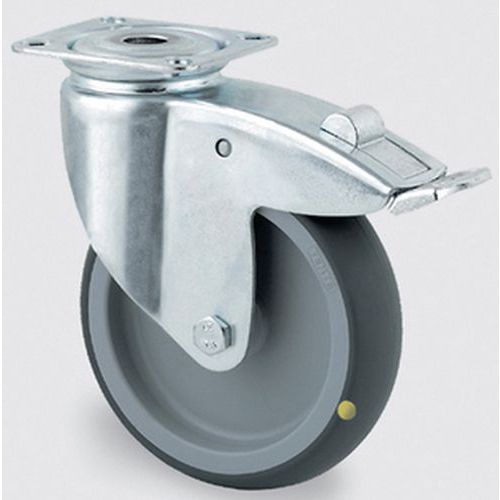 Roulette Polypropylène Pivotante Diamètre Roue 100 Mm