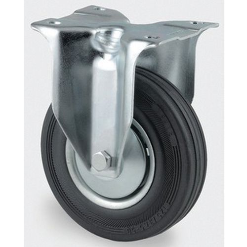 Roulette Acier Fixe Diamètre Roue 100 Mm