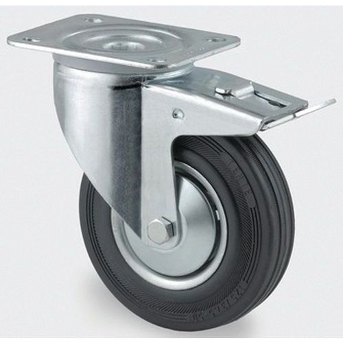 Roulette Acier Pivotante Diamètre Roue 100 Mm