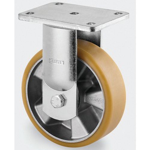 Roulette Aluminium Fixe Diamètre Roue 250 Mm