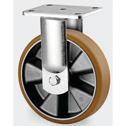 Roulette Aluminium Fixe Diamètre Roue 200 Mm