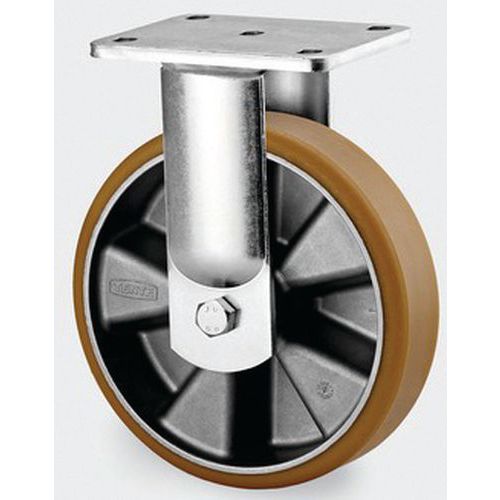 Roulette Aluminium Fixe Diamètre Roue 160 Mm