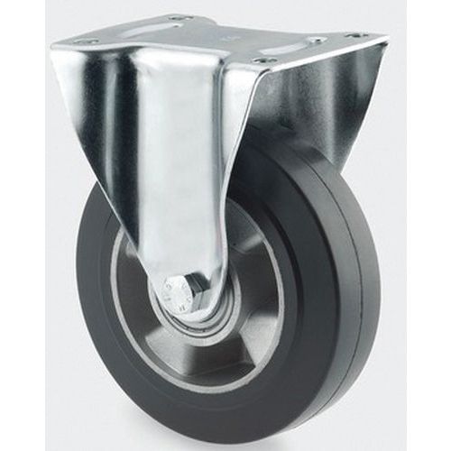 Roulette Aluminium Fixe Diamètre Roue 160 Mm