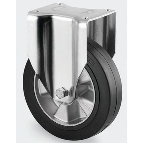 Roulette Aluminium Fixe Diamètre Roue 160 Mm