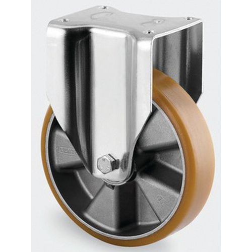 Roulette Aluminium Fixe Diamètre Roue 160 Mm