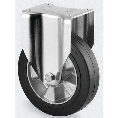 Roulette Aluminium Fixe Diamètre Roue 125 Mm