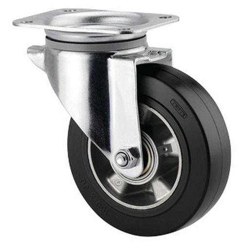 Roulette Aluminium Pivotante Diamètre Roue 160 Mm