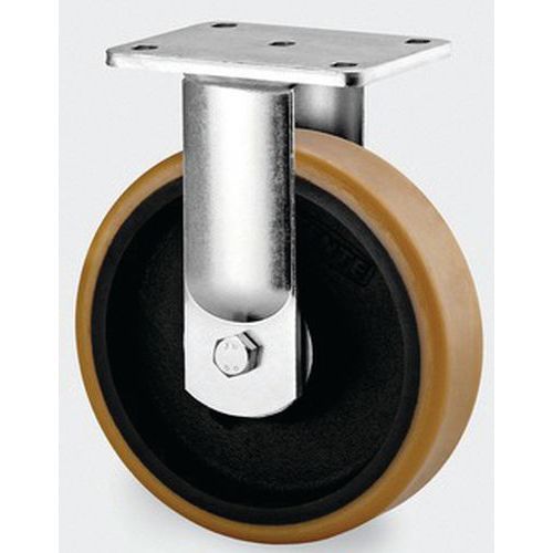 Roulette Fonte Fixe Diamètre Roue 200 Mm