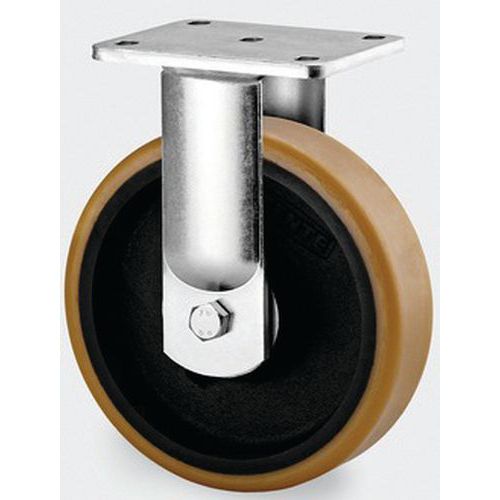 Roulette Fonte Fixe Diamètre Roue 150 Mm