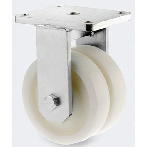 Roulette Polyamide Fixe Diamètre Roue 200 Mm