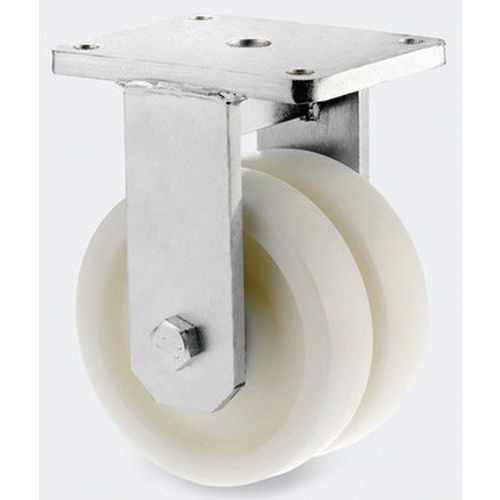 Roulette Polyamide Fixe Diamètre Roue 160 Mm