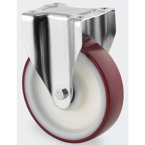 Roulette Polyamide Fixe Diamètre Roue 200 Mm