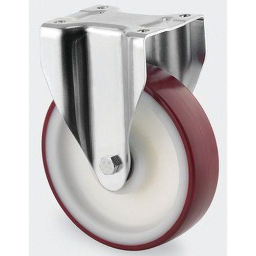 Roulette Polyamide Fixe Diamètre Roue 160 Mm