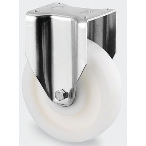 Roulette Polyamide Fixe Diamètre Roue 125 Mm