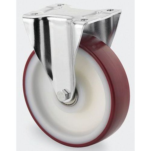 Roulette Polyamide Fixe Diamètre Roue 200 Mm