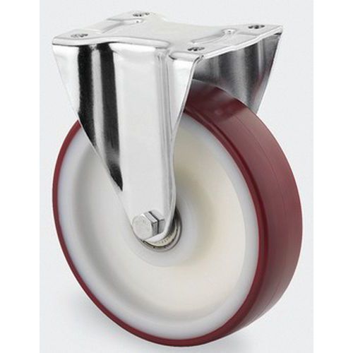 Roulette Polyamide Fixe Diamètre Roue 160 Mm
