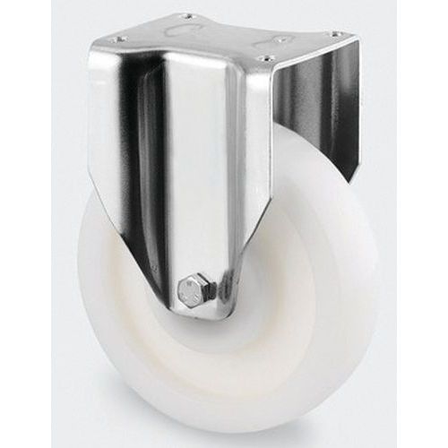 Roulette Polyamide Fixe Diamètre Roue 125 Mm