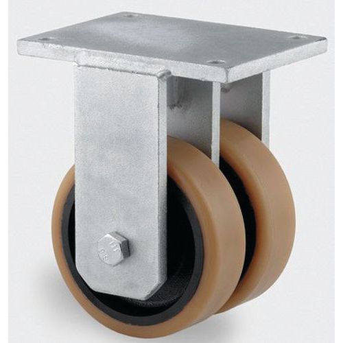 Roulette Fonte Fixe Diamètre Roue 250 Mm