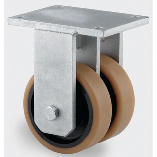 Roulette Fonte Fixe Diamètre Roue 300 Mm