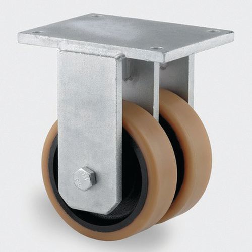 Roulette Fonte Fixe Diamètre Roue 100 Mm