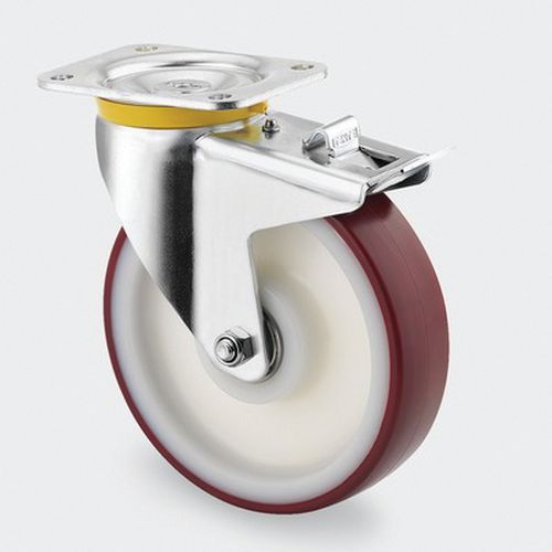 Roulette Polyamide Pivotante Diamètre Roue 200 Mm