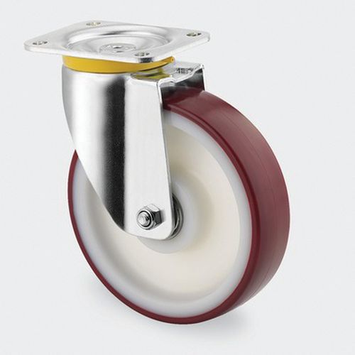 Roulette Polyamide Pivotante Diamètre Roue 125 Mm