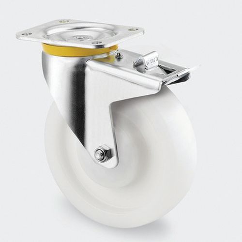 Roulette Polyamide Pivotante Diamètre Roue 125 Mm