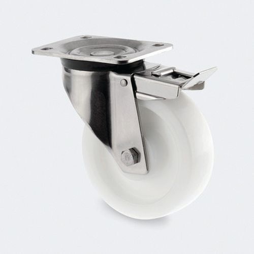 Roulette Polyamide Pivotante Diamètre Roue 125 Mm