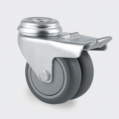 Roulette Polypropylène Pivotante Diamètre Roue 75 Mm