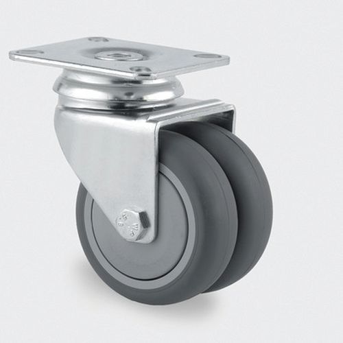 Roulette Polypropylène Pivotante Diamètre Roue 75 Mm