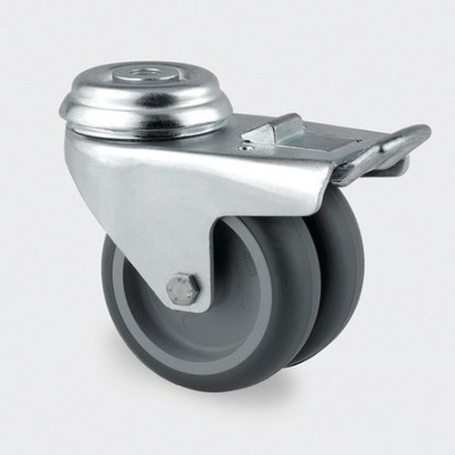 Roulette Polypropylène Pivotante Diamètre Roue 75 Mm