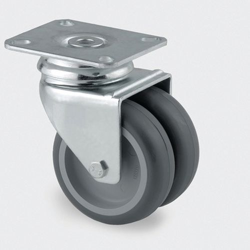 Roulette Polypropylène Pivotante Diamètre Roue 75 Mm