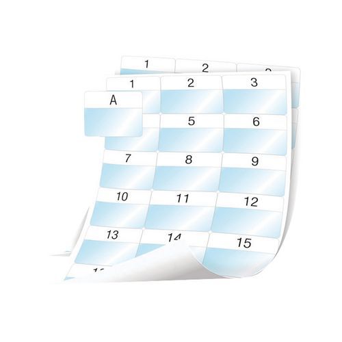 Dymo - Étiquette Fer Laminé Câble - 54 x 42 mm Noir/Blanc - Pour Dymo XTL - Durable et Lisible