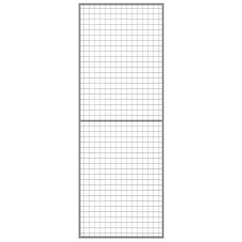Troax - Cloison Grillagée UX450 Acier Gris - H 2.20m L 0.8m - Maille 50x50mm - Éco-responsable