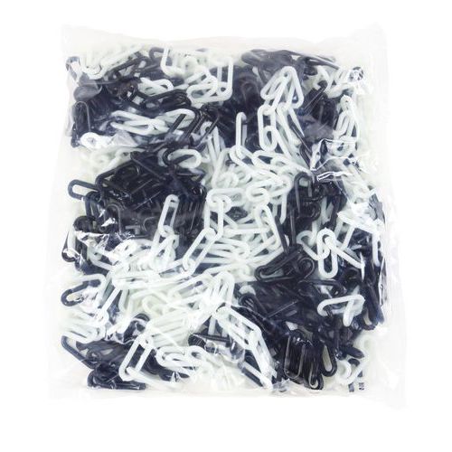 Rouleau De 25m Et Ã˜ 8mm Chaîne Noir/ Jaune Photoluminescent