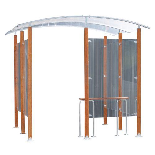 Abri Fumeur Design 4metre Carre Co Ntre Un Mur