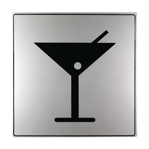 Pictogramme Iso 7001 Symbole Bar 200x200 Mm