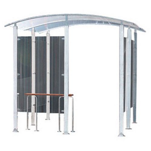 Abri Fumeur 4m² Isole Version Metal Z Ingue + Banc